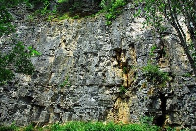 ESCALADE A LA FALAISE DE PERRANCEY