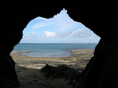 Les grottes marines d'Etables-sur-Mer