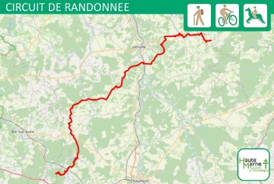 Sentier historique de Jeanne d'Arc - GR703®