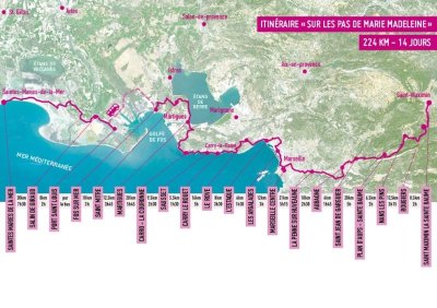 Sur les pas de Marie-Madeleine: Etape 5, de Carry Le Rouet à Marseille l'Estaque