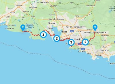 Sur les pas de Marie-Madeleine: Etape 7, de Marseille Saint-Victor à Marseille la Barasse