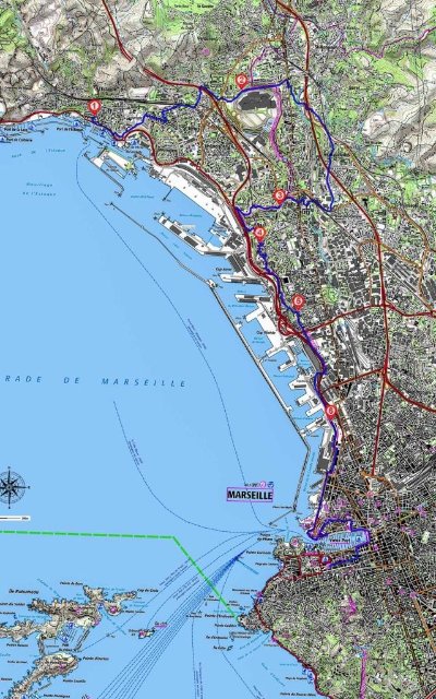 Sur les pas de Marie-Madeleine: Etape 6, de Marseille l'Estaque à Marseille Centre ville
