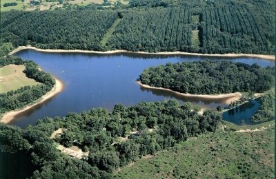 Tour de l'étang du Merle