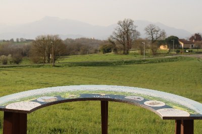 TABLE D'ORIENTATION EGLISE DE LIEOUX