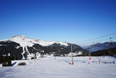Piste bleue - Grande Gentiane