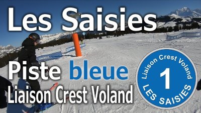 Piste bleue - Liaison Ecureuils