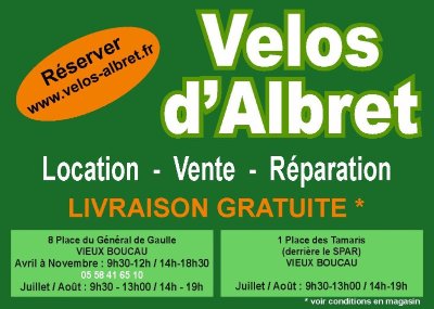 Vélos d'Albret Vieux-Boucau