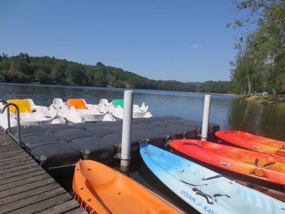Locations nautiques au camping du Lac