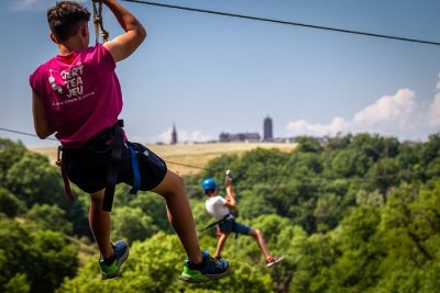 Vert Tea Jeu - Accrobranche