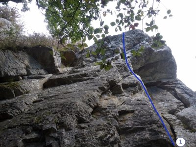 Site d'escalade - Saint-Denis-de-Vaux