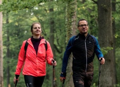 Marche nordique : parcours vert Saintigny UFOLEP