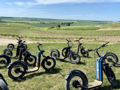 Découverte du Vignoble en Trottinettes électriques