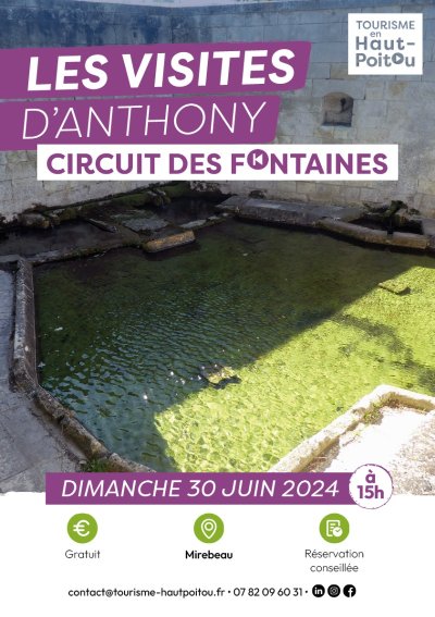 Sentier de la ville fortifiée de Mirebeau