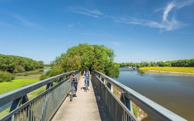 Boucle vélo sur les voies vertes entre Anjou-Mayenne