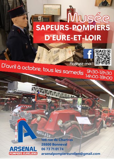 Espace muséal Arsenal pompiers Euréliens, musée des sapeurs-pompiers d'Eure-et-Loir