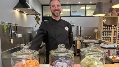 Fabrication de bonbons à "L'Atelier des Bonbons"