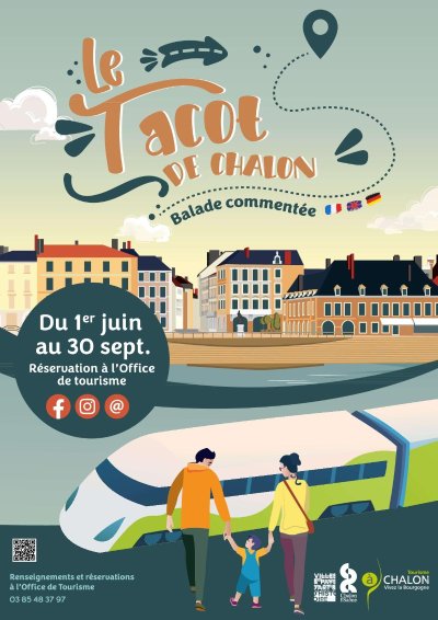 Le Tacot de Chalon : petit train touristique