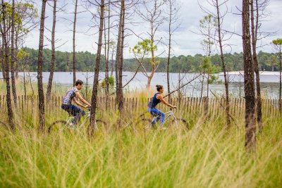 Petite boucle autour des lacs d'Hostens