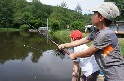 L'étang de pêche du Rayau