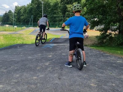 Pumptrack de l'aire de loisir du Florival