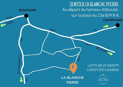 SENTIER DE LA BLANCHE PIERRE