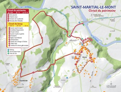Circuit du patrimoine de Saint Martial le Mont