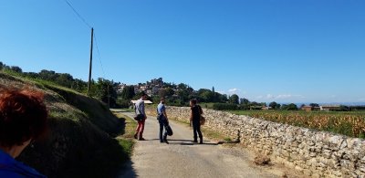 Table d'orientation entrée village