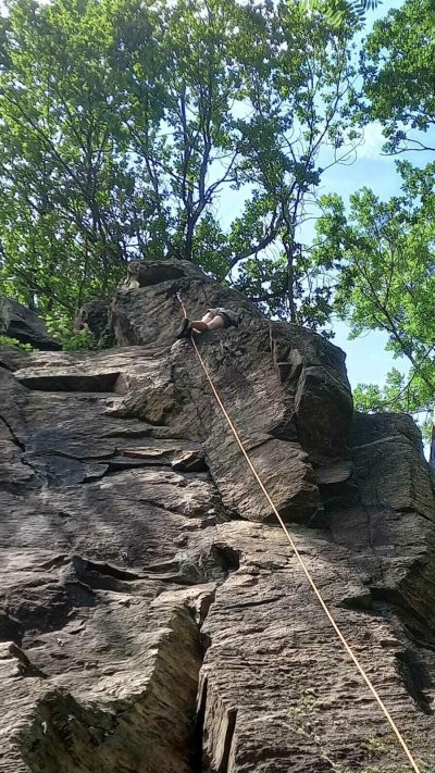 Rocher d'escalade de Pont de Larn