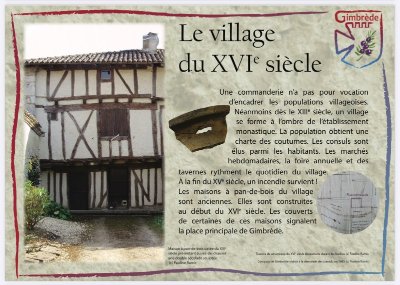 Village de Gimbrede & sa Commanderie