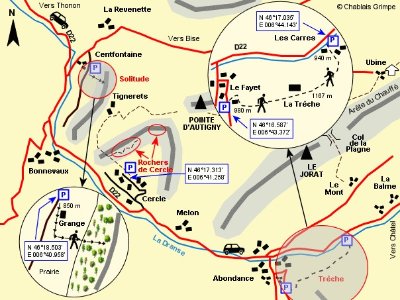 Site d'escalade - Cercle