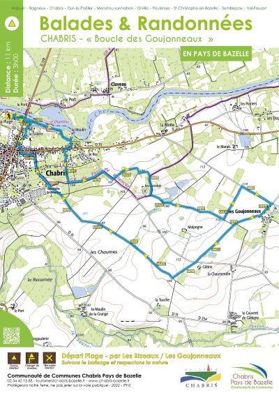 Chabris - Boucle des Goujonneaux
