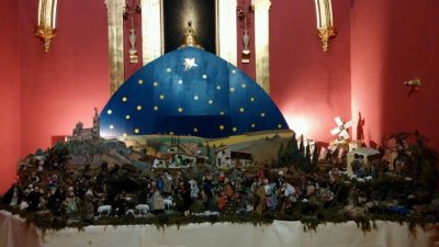 La crèche de Noël à Saint-Giniez
