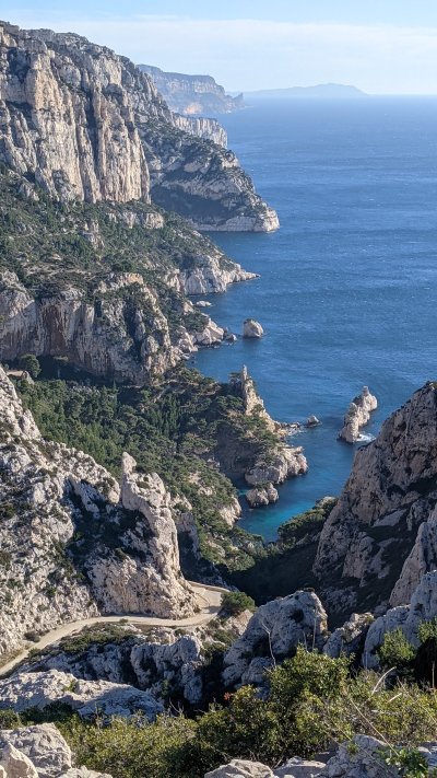 Randonnée de Luminy au belvédère de Sugiton