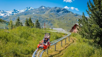La Mine - luge sur rails - 5 descentes