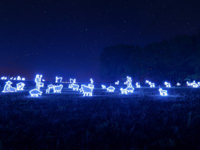 RURALITÉ EN LUMIÈRE : LA PLUS GRANDE CRÈCHE LUMINEUSE DU MONDE