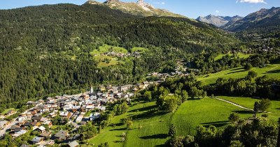 Sentier piéton - B3 - Descente aux Allues - Départ Méribel Village
