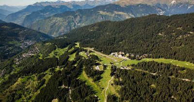 Sentier piéton - B4 - Montée de Altiport ou Morel - Départ Méribel Village