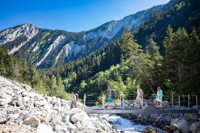 Sentier botanique et Cascade des Poux Forêt du Laition
