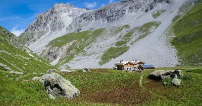 Sentier piéton - R10 - Refuge du Saut Départ Méribel Mottaret