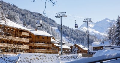 Sentier piéton - R12 - LA TRAIE PAR LES GRANDES ARCOSSES Départ Méribel