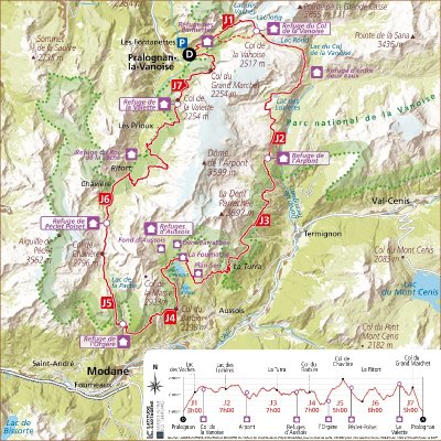 Tour des Glaciers de la Vanoise - Rando pédestre de 4 à 7 jours