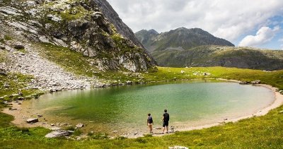 Sentier piéton - S6 - Col Chanrouge - depuis le Refuge du Saut