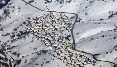 Circuit piéton Hiver : Les Menuires-Saint Martin