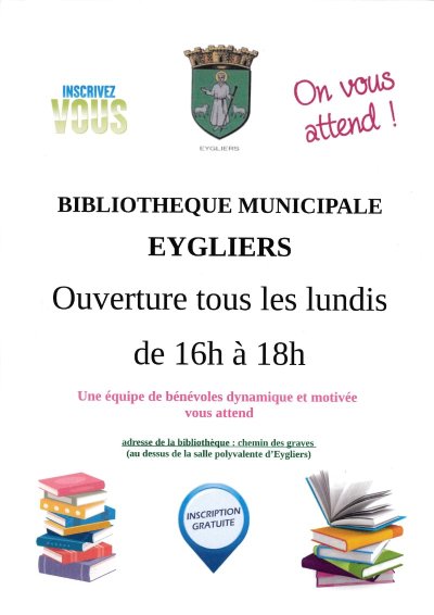 Bibliothèque municipale Eygliers