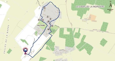 Parcours des escaliers à Balets - Plibou / Vauthion