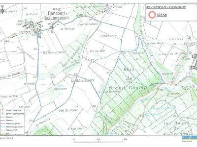 Sentier pédestre de la bécassière