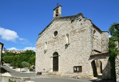 L'église Saint André à Vézénobres