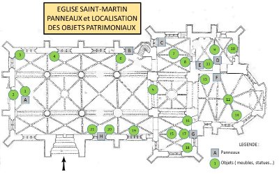 L'église Saint Martin