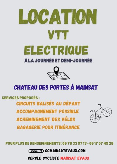 Location VTT électriques - CCME