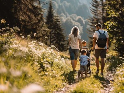 Circuit poussette - Petit tour du Faudé